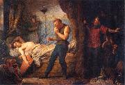 Wojciech Gerson The Assassination of Przemys II in Rogono. Spain oil painting artist